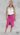 Fuchsia rok met split